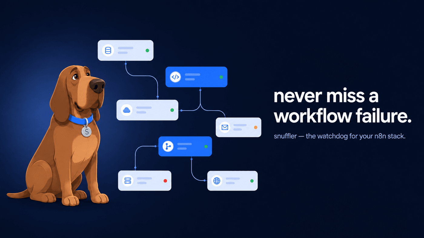 Snuffler watching over a stack of workflows